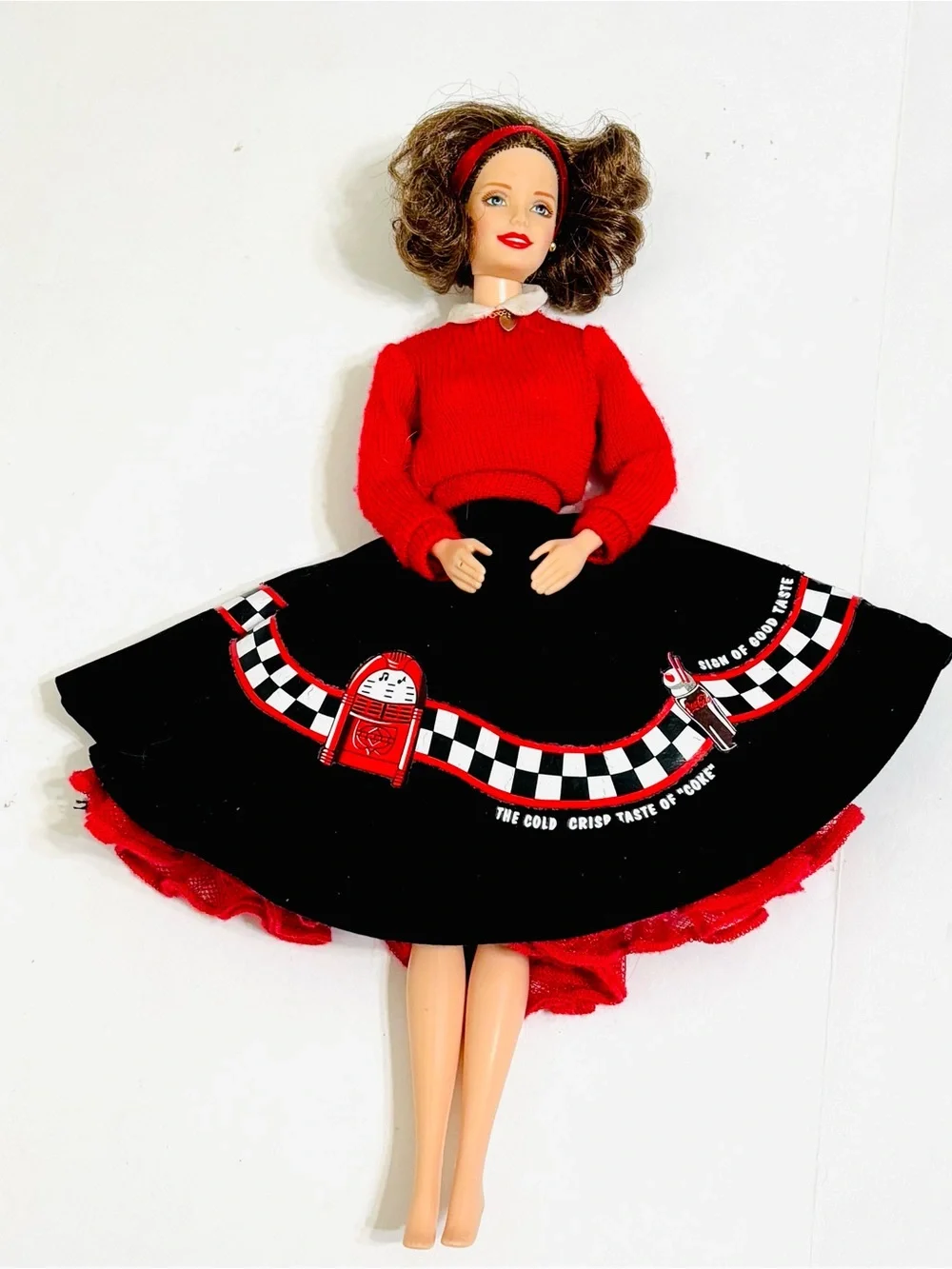 Coca-Cola Barbie Doll Vintage 1999 Sweetheart Collector Edition Mattel Necklace